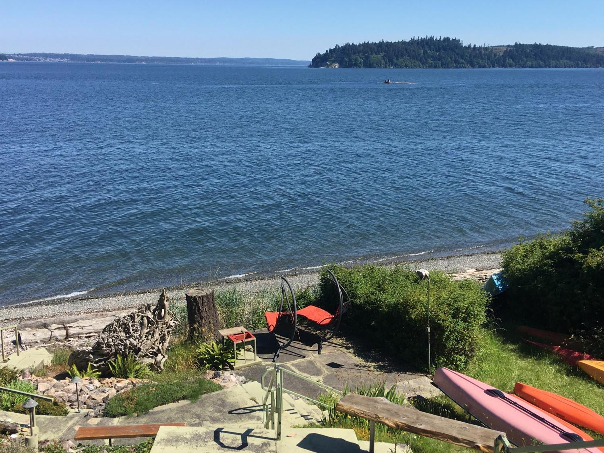 Private Beach - Port Ludlow Beach Happy Camper Exterior photo