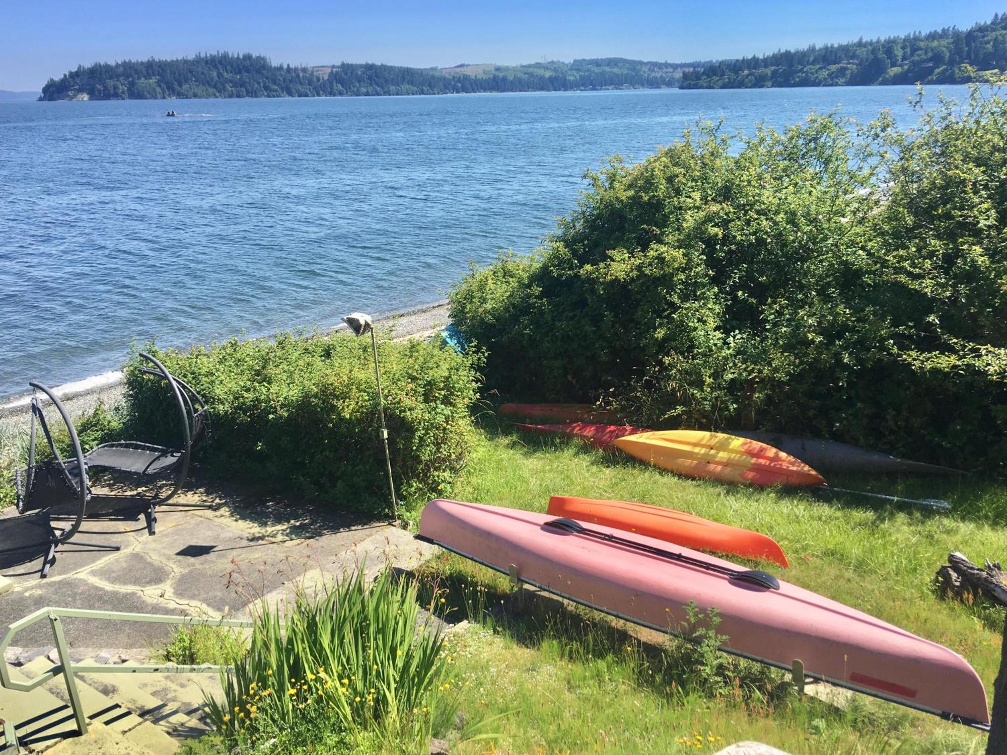 Private Beach - Port Ludlow Beach Happy Camper Exterior photo