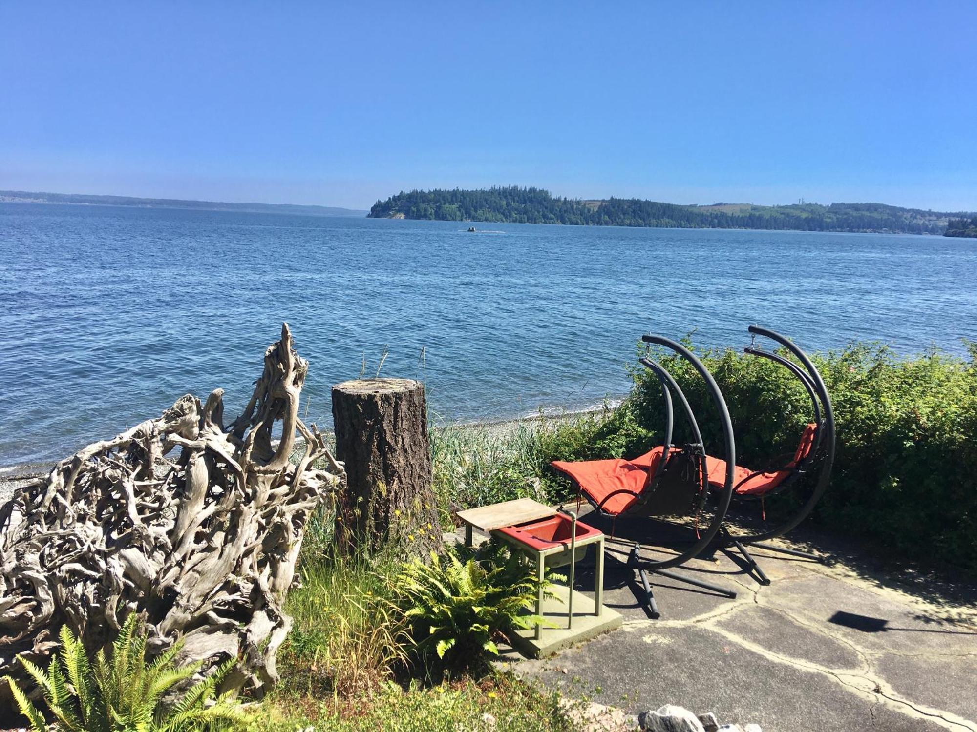 Private Beach - Port Ludlow Beach Happy Camper Exterior photo